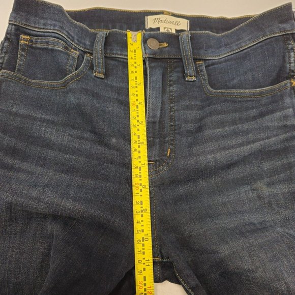 Madewell Roadtripper Stovepipe Jeans Women's Size 27 Petite Blue Stretch Denim - Picture 10 of 13